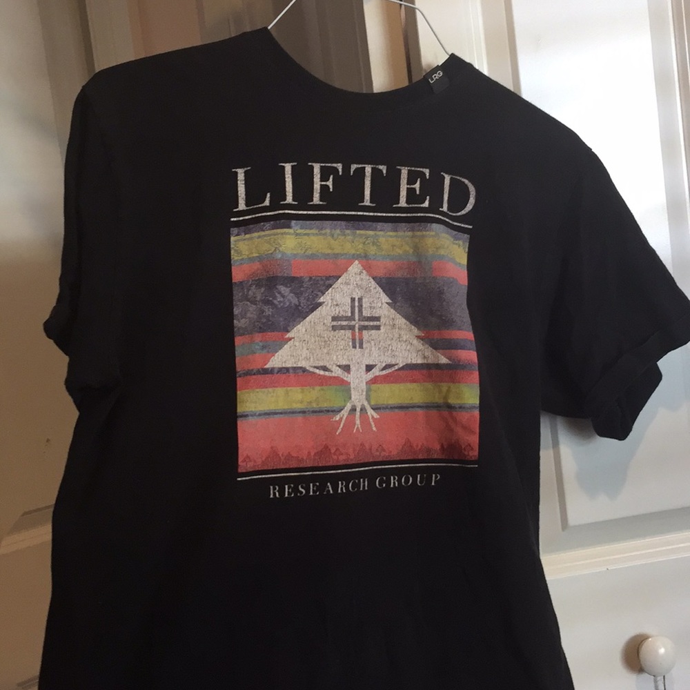 Black LRG (Lifted Research Group) T-shirt